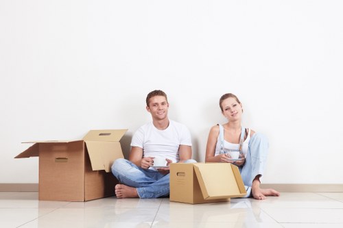 Commercial and residential moving transport in West Kensington