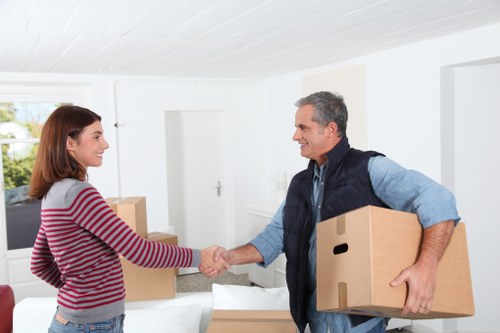 Checklist and moving supplies for a West Kensington house move