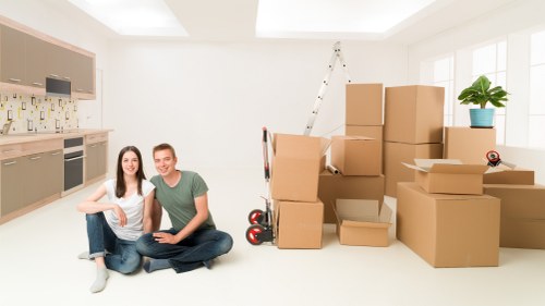 Careful furniture transport for a flat move in West Kensington