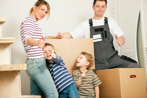 West Kensington furniture removal for residential and commercial items including tables and wardrobes